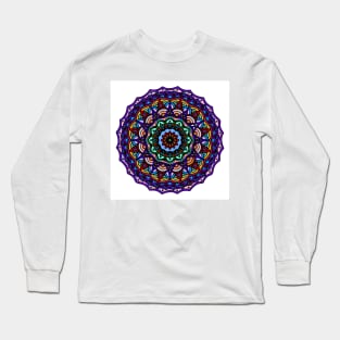 Circle Mandalas 168 (Style:4) Long Sleeve T-Shirt